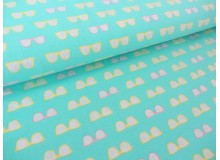 Jersey - Glitzer Sonnenbrillen mint